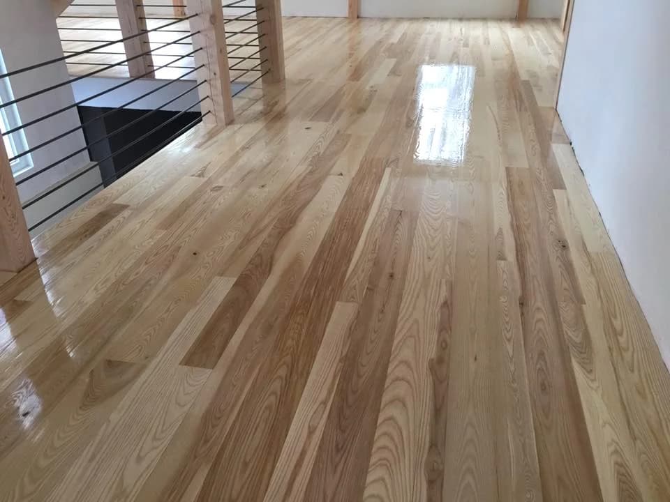 Hardwood installation in new construction